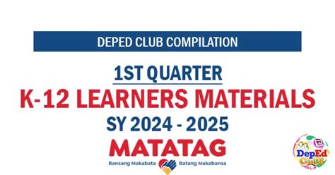 deped club|deped club learners materials.